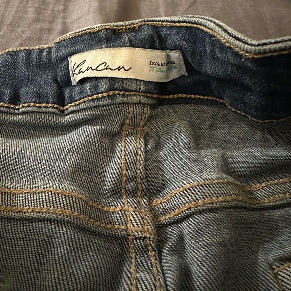Kancan Distressed Jean Shorts - Picture 4 of 4